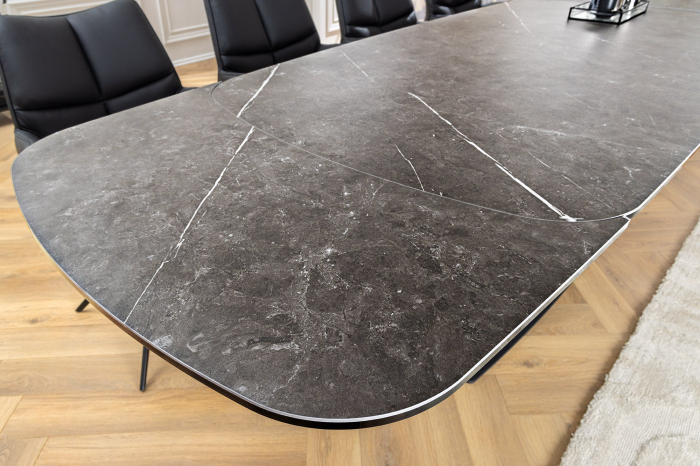Masa de dining PAPILLON extensibila cu aspect ceramic, 180-220-260 cm [6]