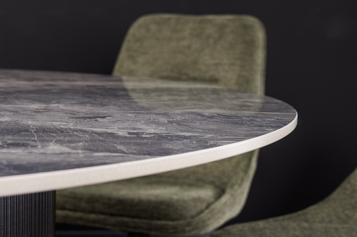 Masa de dining UNIQUE din ceramica, 120 cm [7]