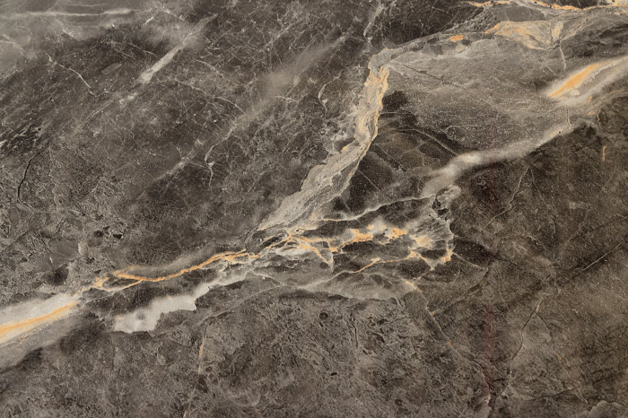 Masa de dining UNIQUE din lemn de nuc si blat din marmura, 200 cm [8]