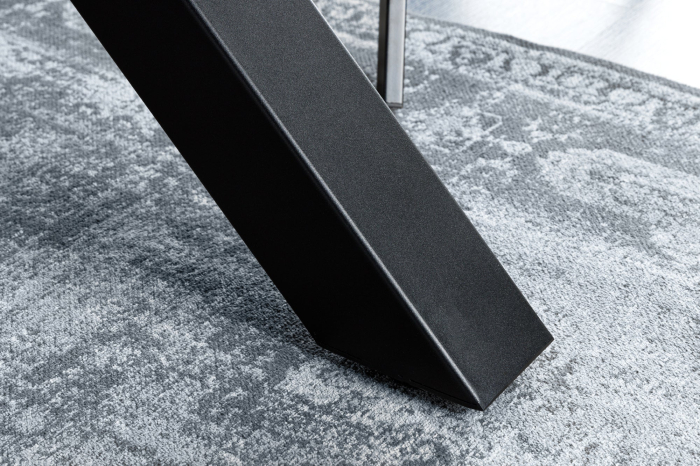 Masa de dining WILD din lemn de stejar gri, 180 cm [7]