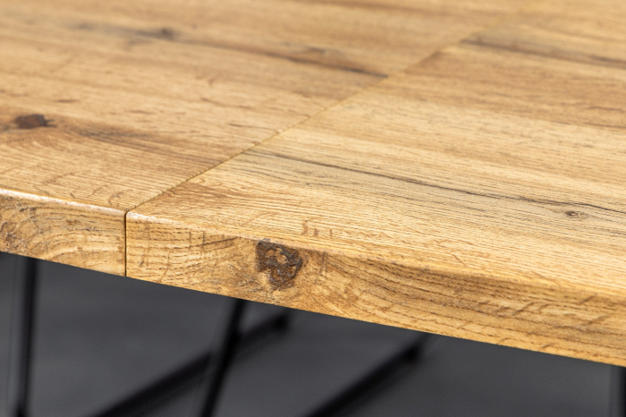 Masa de dining WILD extensibila din lemn de stejar, 180-220 cm [7]