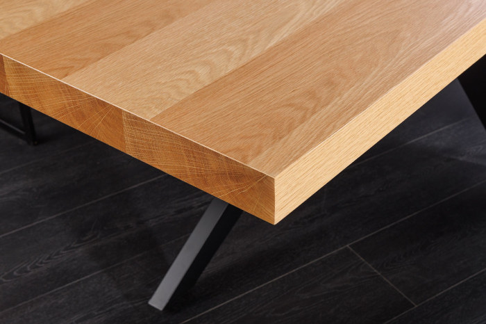 Masa de dining ZEUS din lemn de stejar, 240 cm [6]