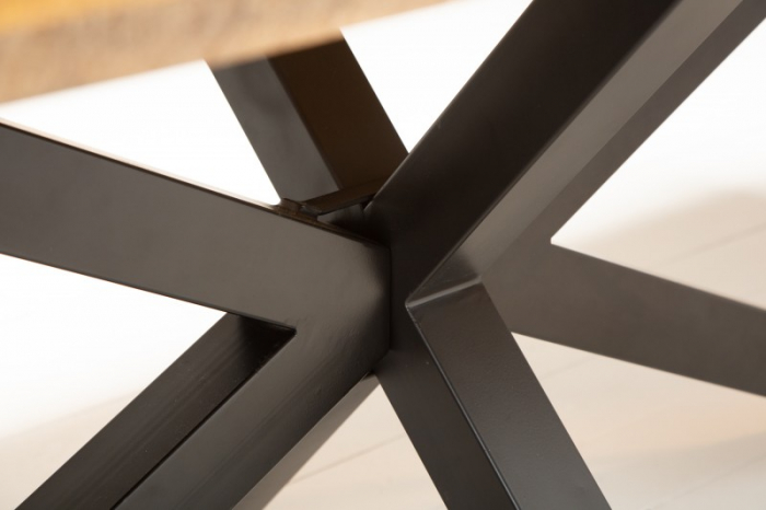 Masa dining dreptunghiulara Galaxie cu blat din lemn de mango, 160 cm [4]