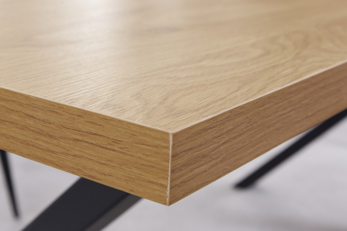 Masa dining dreptunghiulara Loft cu blat din MDF, 180 cm [5]