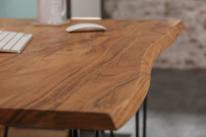 Masa dining dreptunghiulara Mammut cu blat din lemn de salcam, 120 cm [5]