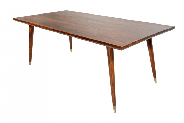 Masa dining dreptunghiulara Mystic Living cu blat din lemn de salcam, 200 cm [1]