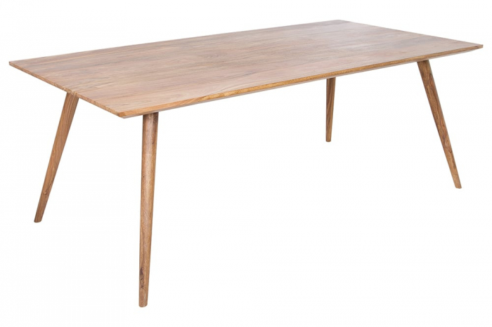Masa dining dreptunghiulara Mystic Living cu blat din lemn de Sheesham, 160 cm [1]