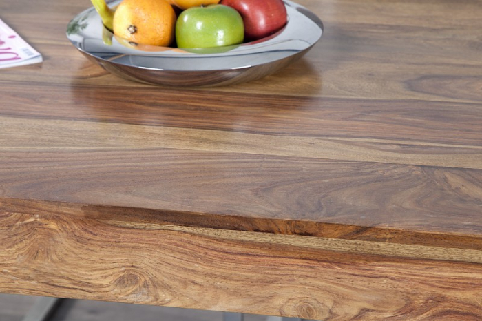 Masa dining dreptunghiulara Pure cu blat din lemn de Sheesham, 120 cm [6]