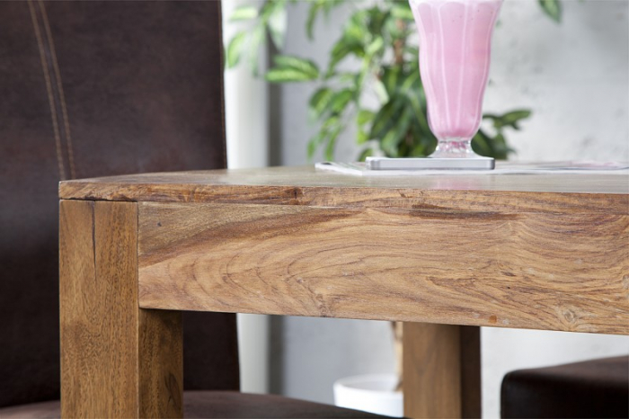 Masa dining dreptunghiulara Pure cu blat din lemn de Sheesham, 120 cm [5]