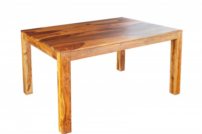 Masa dining dreptunghiulara Pure cu blat din lemn de Sheesham, 140 cm [1]