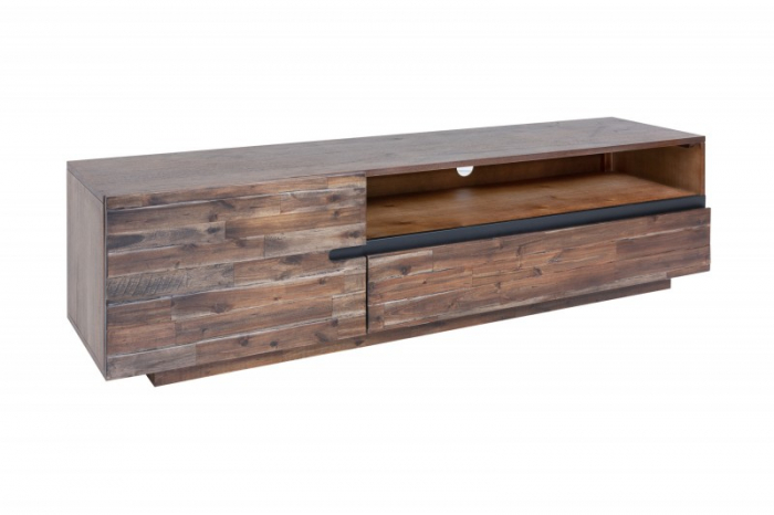 Comoda TV Wotan II din lemn de salcam, 170 cm [1]