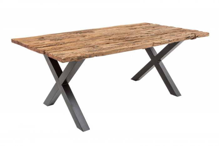 Masă dining din lemn masiv de tec Barracuda, 180 cm [1]