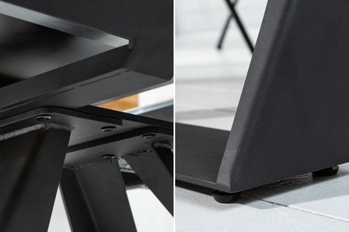 Masă dining extensibilă cu blat de ceramică Concord, 180-230 cm [6]