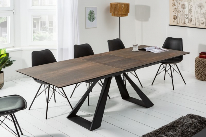Masă dining extensibilă cu blat de ceramică Concord, 180-230 cm [2]