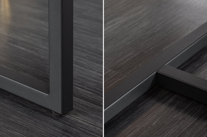 Masa dining cu blat din ceramica Symbiose 200 cm, gri [7]