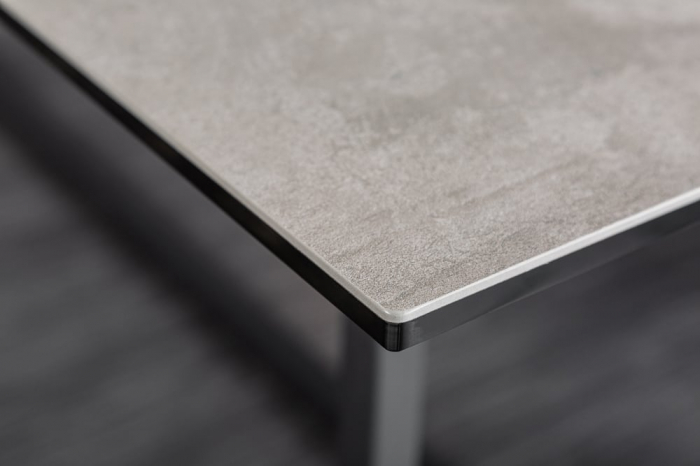Masa dining cu blat din ceramica Symbiose 200 cm, gri [5]