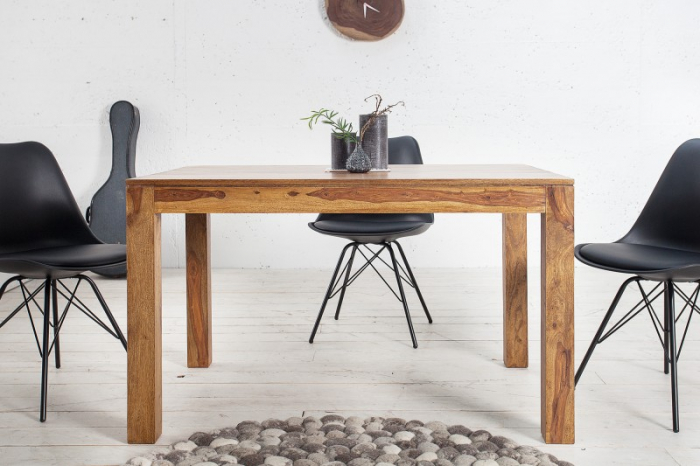 Masa dining extensibila Lagos cu blat din lemn de Sheesham, 120-200 cm [3]