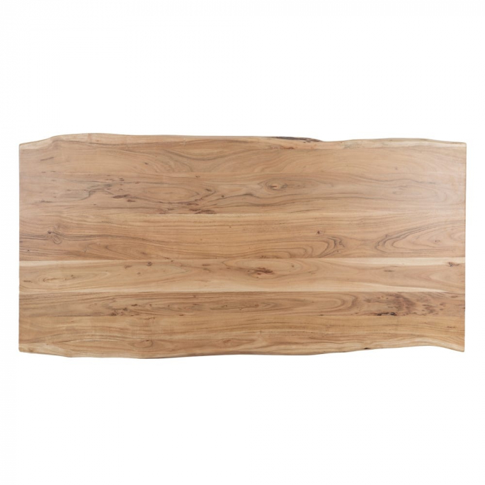 Masă dining Wood cu blat din lemn masiv de salcâm, 200 cm [9]