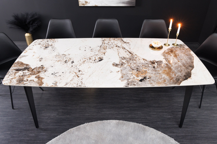 Masa dining MILANO din ceramica, 160 cm [4]