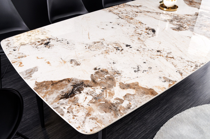 Masa dining MILANO din ceramica, 160 cm [5]