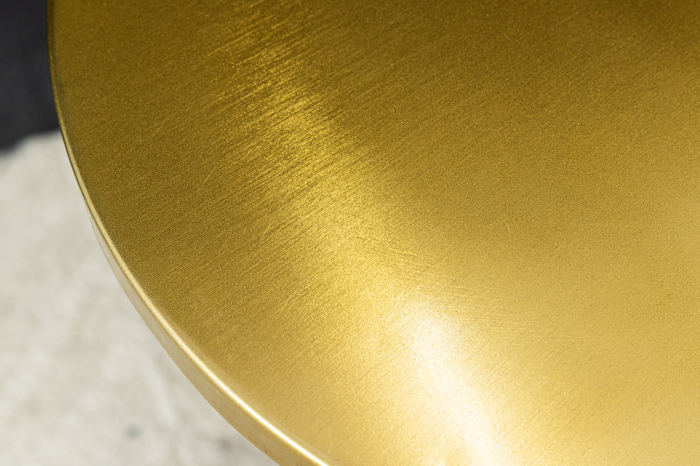 Masă laterală ABSTRACT 40cm aurie cu patină [6]