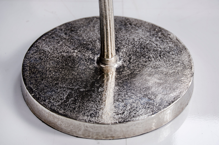 Masă laterală ABSTRACT LEAF 40cm argintie [6]