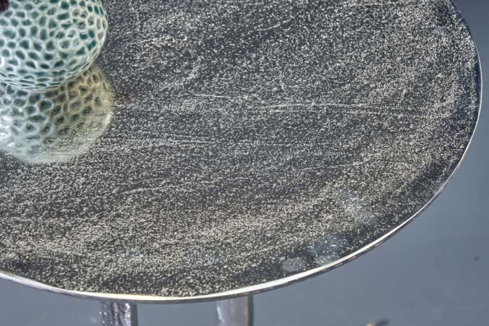 Masă laterală ELEGANCE 60cm argintie [4]