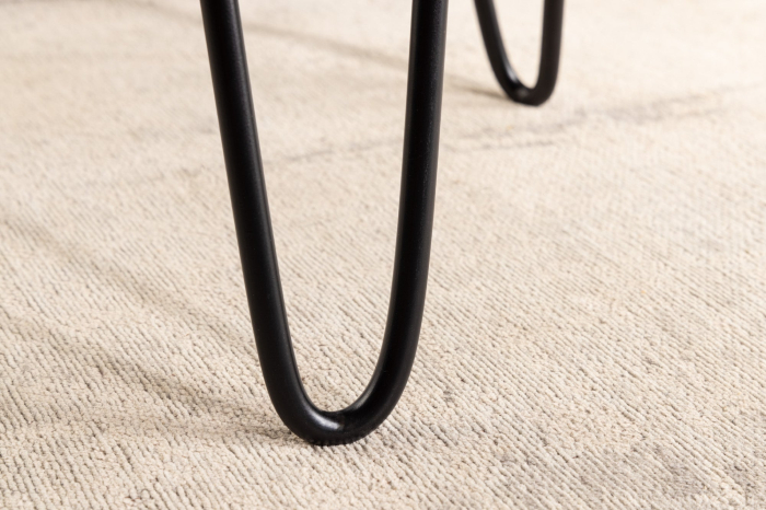 Masă laterală GOA 40cm cu blat din salcâm natural [7]