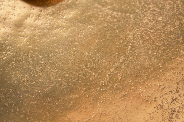 Masă laterală LIQUID LINE Ø 50cm rotundă aurie [6]