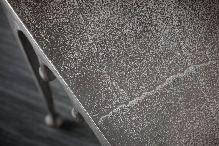 Masă laterală LIQUID LINE S 44cm pătrată argintie [5]