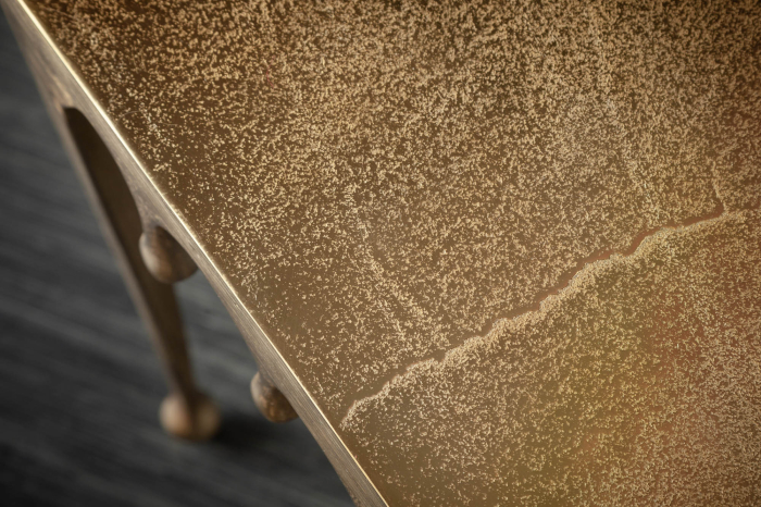 Masă laterală LIQUID LINE S 45cm pătrată aurie [6]