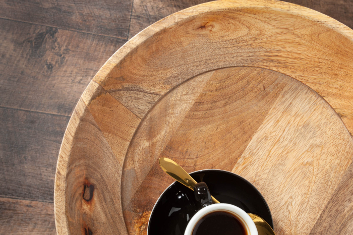 Masă laterală PURE NATURE 35cm lemn de mango natural [6]