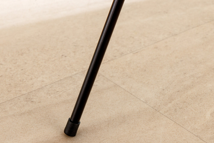 Masă laterală SIMPLY CLEVER 60cm din lemn natural de mango cu mâner negru [8]