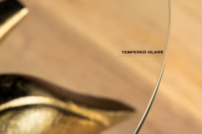 Masă laterală WILDLIFE CRANE 55cm aurie [12]