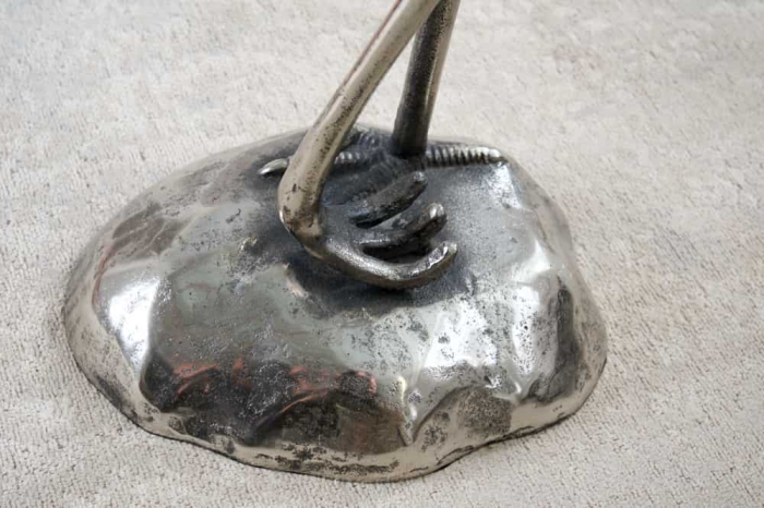 Masă laterală WILDLIFE HERON 90cm argintie [5]