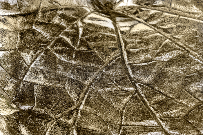 Masă laterală WILDLIFE MONKEY 55cm auriu antic [17]