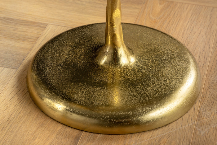 Masă laterală WILDLIFE PEACOCK 60cm aurie [9]