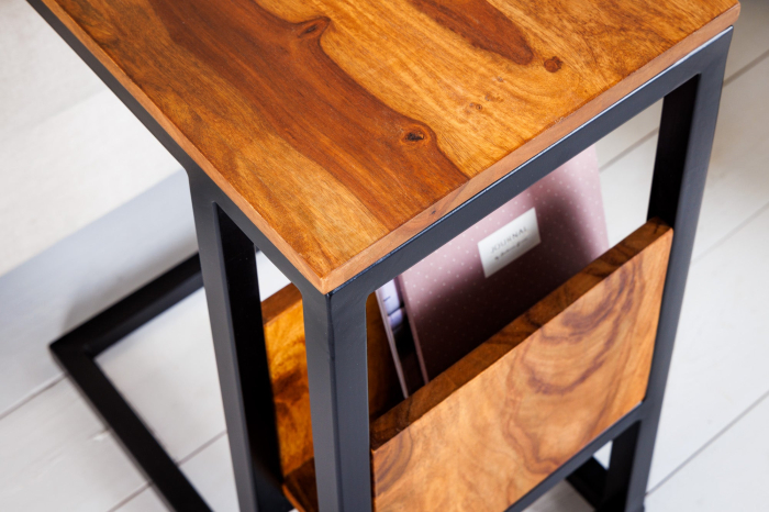 Masă pentru laptop CONCIERGE 60cm lemn de sheesham [4]