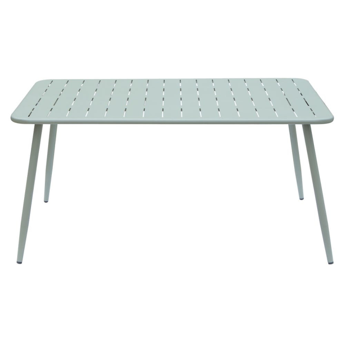 Masa de exterior Pankow verde menta 150 x 90 x 72 cm [3]