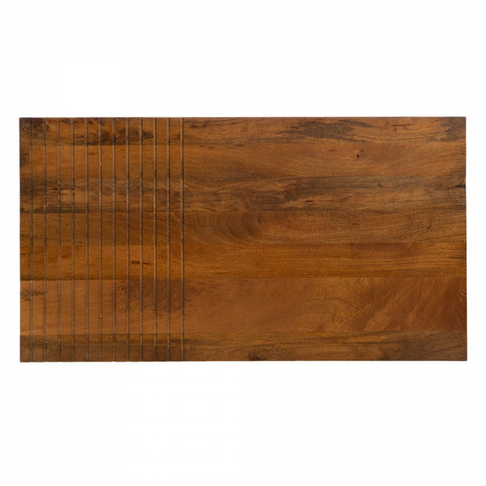 Măsuță de cafea Abner din lemn de mango maro/negru 110 X 60 X 40 CM [5]