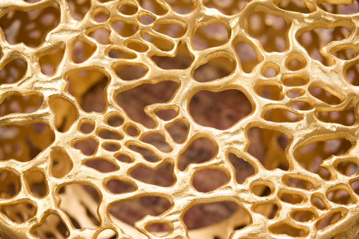 Masuta de cafea ABSTRACT LEAF, 55 cm [5]