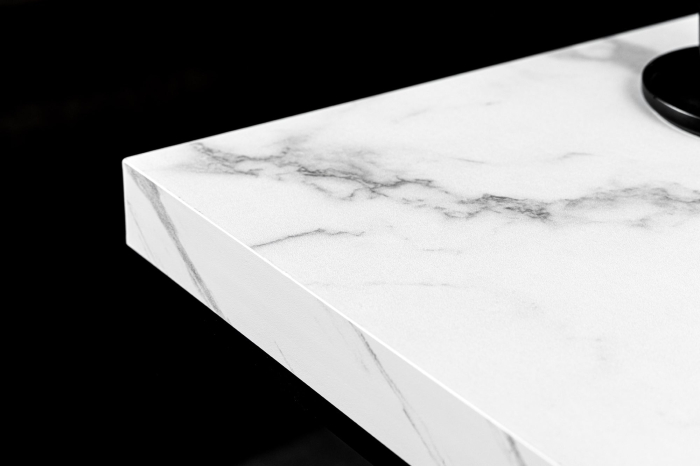 Masuta de cafea ARCHITECTURE cu aspect de marmura, 45 cm [4]