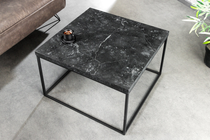 Masuta de cafea ARCHITECTURE cu aspect de marmura, 60 cm [3]