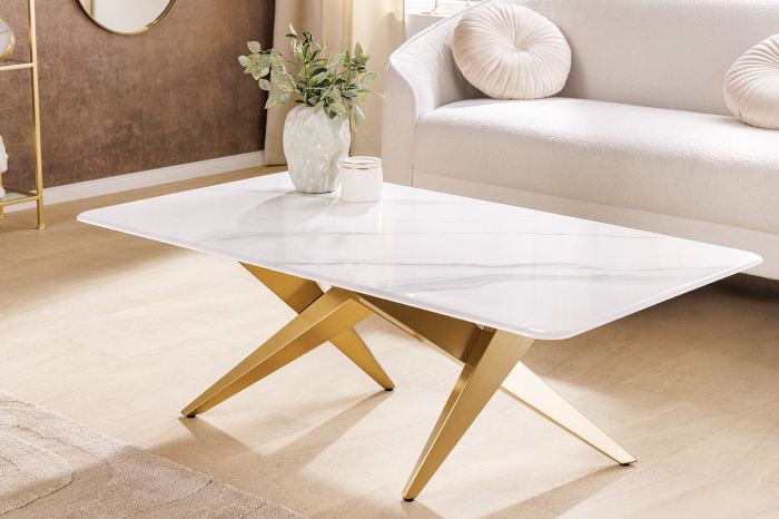 Masuta de cafea ART LIVING cu blat ceramic, 130 cm [4]