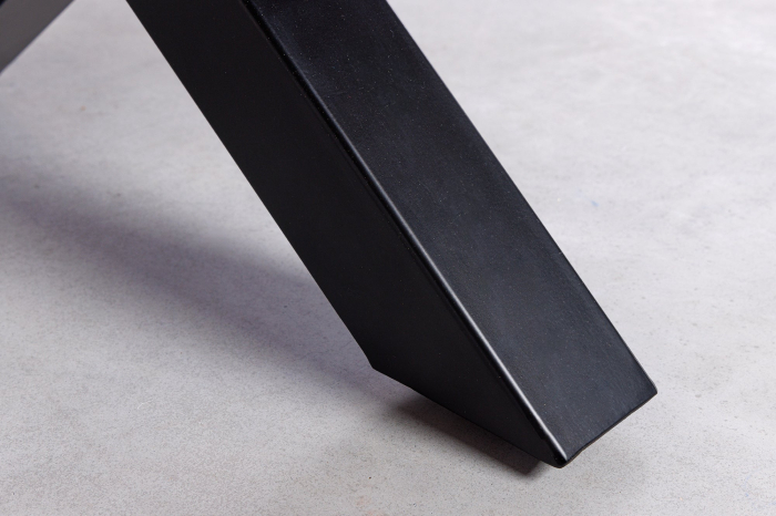 Masuta de cafea BARRACUDA din lemn reciclat de tec si blat din sticla, 110 cm [6]