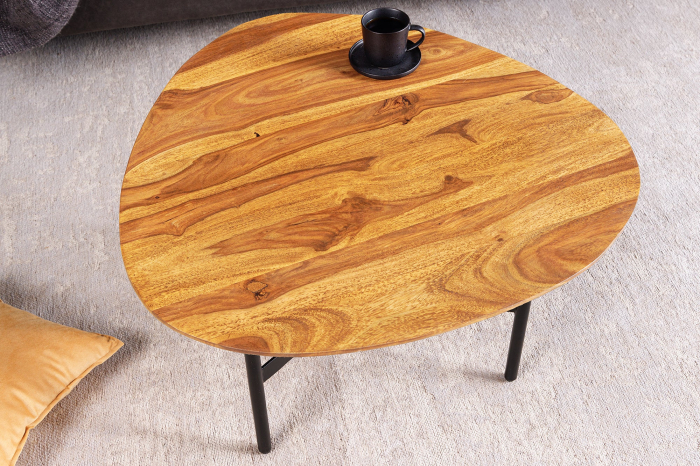 Masuta de cafea BEAUTY BY NATURE din lemn sheesham, 60 cm [4]