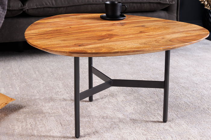 Masuta de cafea BEAUTY BY NATURE din lemn sheesham, 60 cm [2]