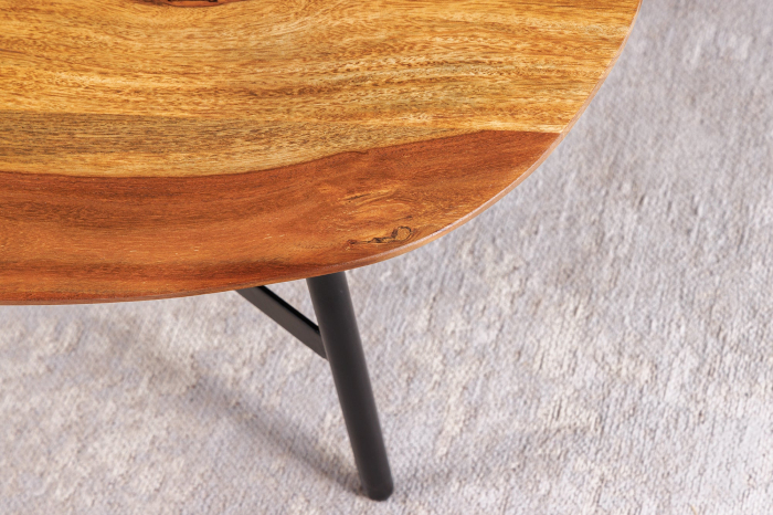 Masuta de cafea BEAUTY BY NATURE din lemn sheesham, 85 cm [6]