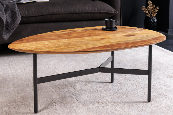 Masuta de cafea BEAUTY BY NATURE din lemn sheesham, 85 cm [2]