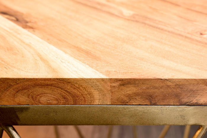 Masuta de cafea DIAMOND din lemn de salcam, 50 cm [5]